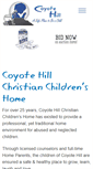 Mobile Screenshot of coyotehill.org